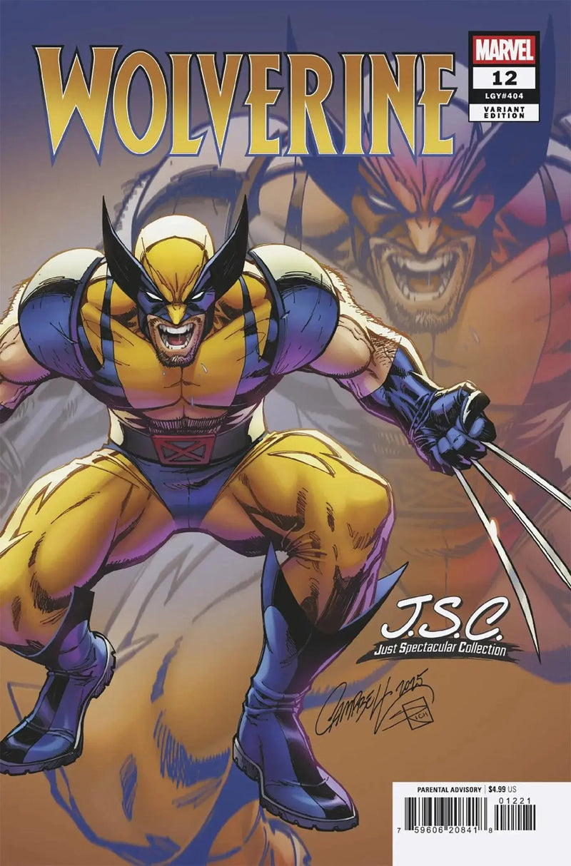 Wolverine #12 J. Scott Campbell Just Spectacular Collection Variant Marvel Comics