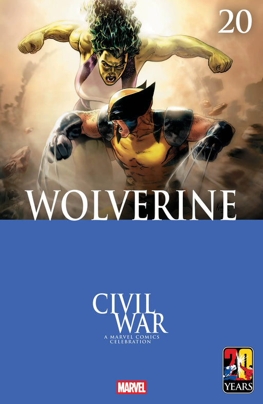 Wolverine #20 Aaron Kuder Civil War Celebration Variant Marvel Comics