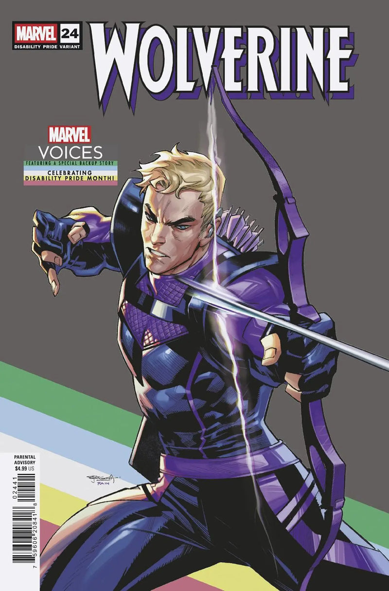 Wolverine #24 Stephen Segovia Disability Pride Variant Marvel Comics