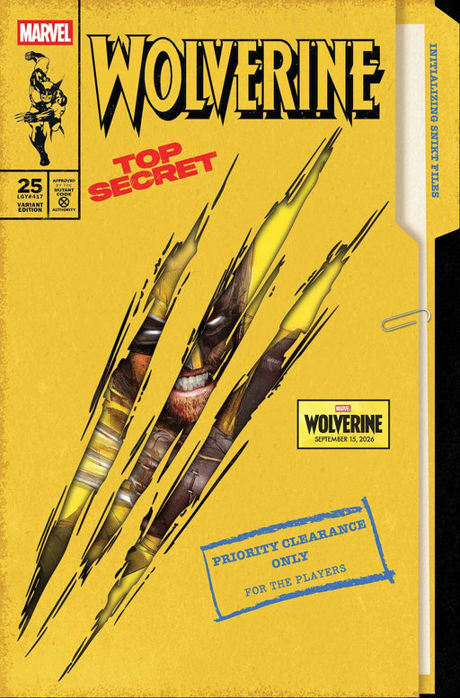 Wolverine #25 Jock Marvel Games Variant Marvel Comics