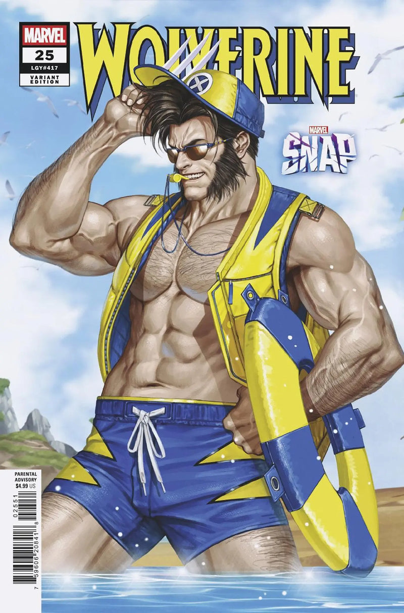 Wolverine #25 Inhyuk Lee Marvel Snap Swimsuit Variant Marvel Comics