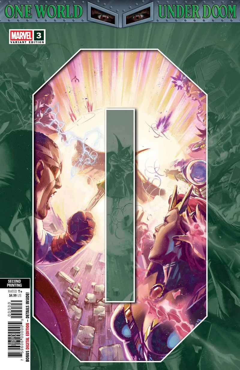 One World Under Doom #3 Ben Harvey 2nd Print Variant Marvel Comics