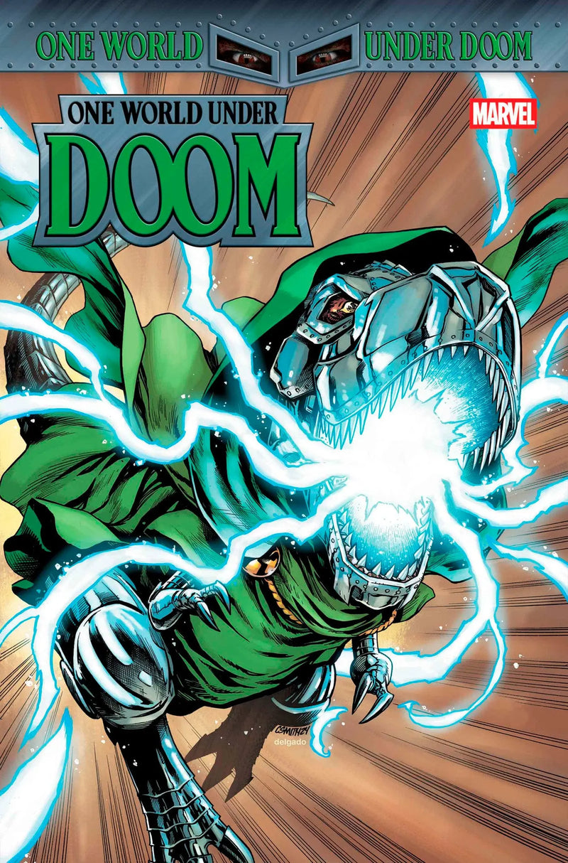 One World Under Doom #4 Cory Smith Doomasaur Variant Marvel Comics
