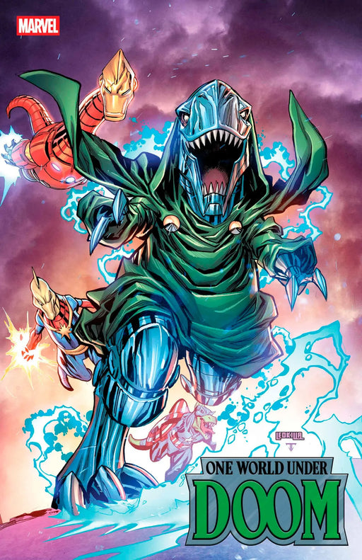 One World Under Doom #5 Ken Lashley Doomasaur Variant Marvel Comics