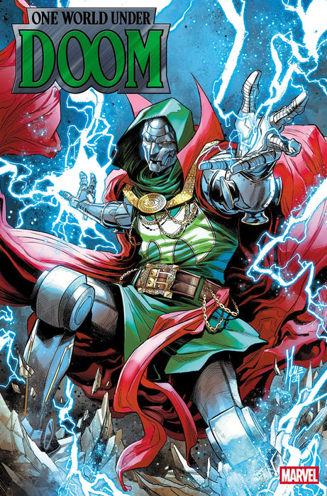 One World Under Doom #6 Marco Checchetto Foil Variant Marvel Comics