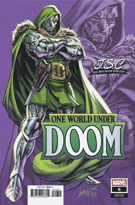 One World Under Doom #6 J. Scott Campbell Just Spectacular Collection Variant Marvel Comics