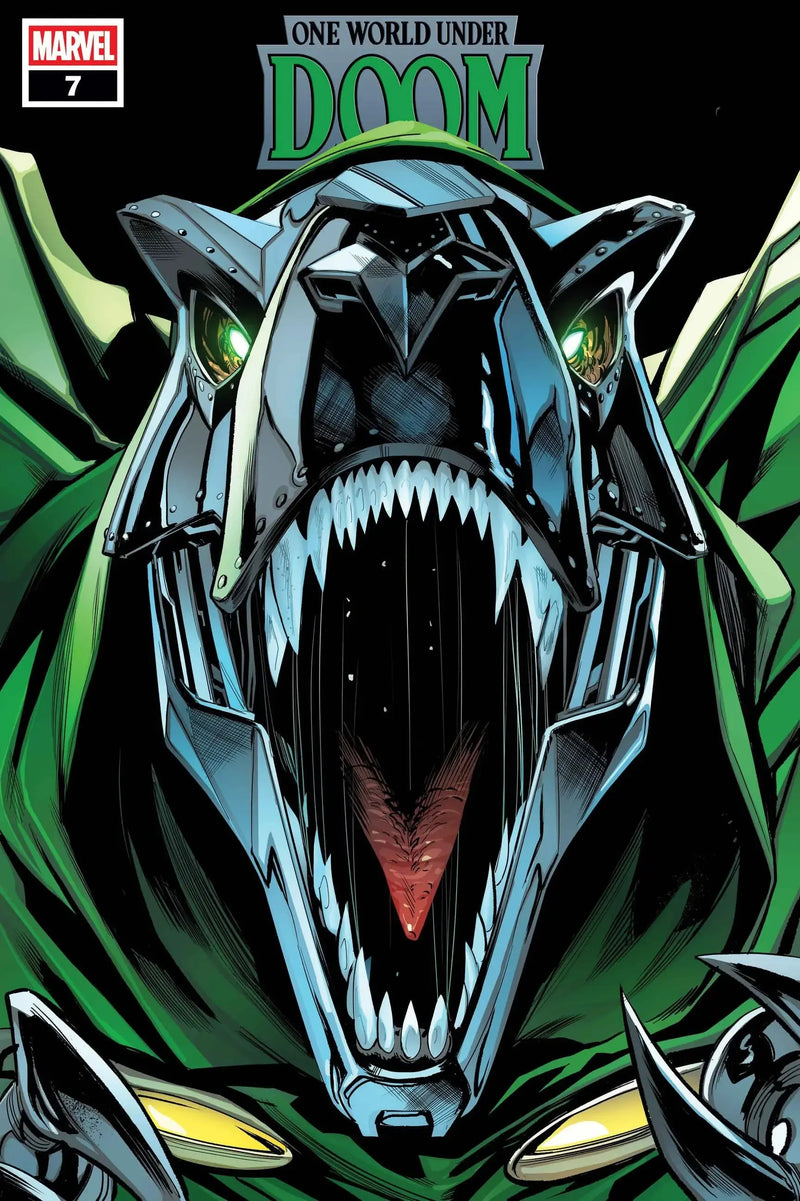 One World Under Doom #7 Geoff Shaw Doomasaur Variant Marvel Comics