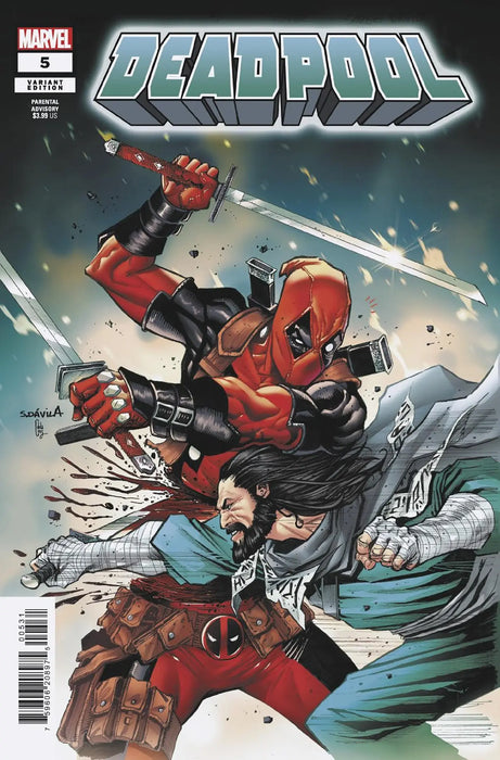 Deadpool #5 Sergio Davila Variant Marvel Comics