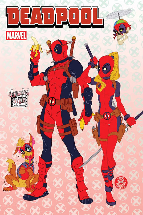 Deadpool #11 Mark Brooks Animated-Style Variant [Dvs] Marvel Comics