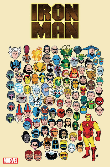 Iron Man #1 Dave Bardin Deadly Foes Variant Marvel Comics