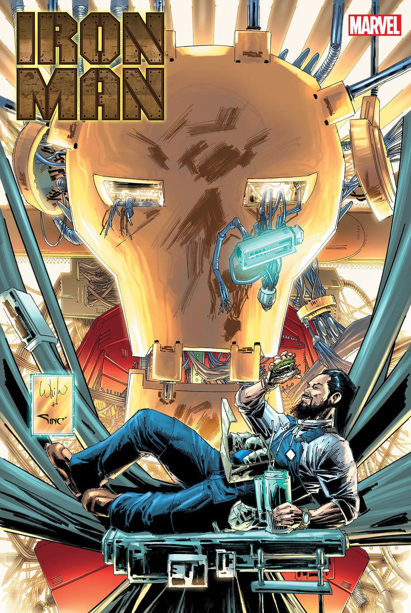 Iron Man #4 Whilce Portacio Variant Marvel Comics