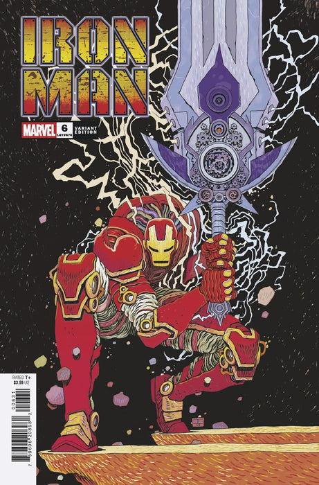 Iron Man #6 Ian Bertram Variant [Doom] Marvel Comics