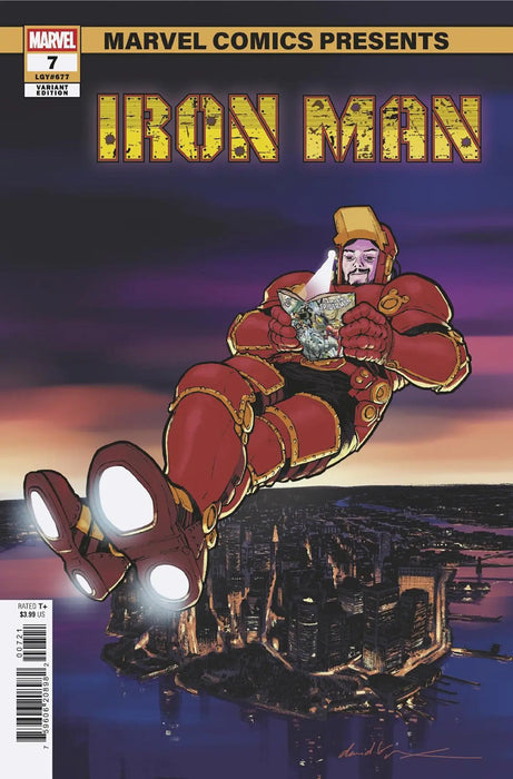 Iron Man #7 David Lopez Marvel Comics Presents Variant [Doom] Marvel Comics