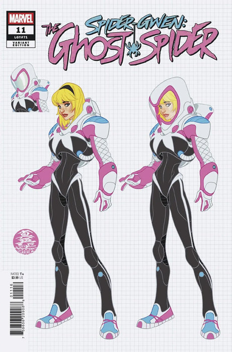 Spider-Gwen: The Ghost-Spider #11 Mark Brooks Design Variant Marvel Comics