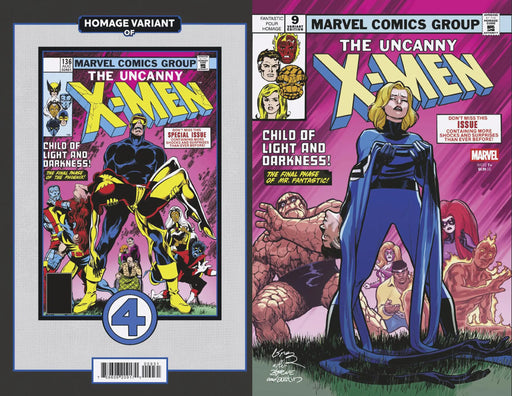 Uncanny X-Men #9 David Lopez Fantastic Four Homage Variant Marvel Comics