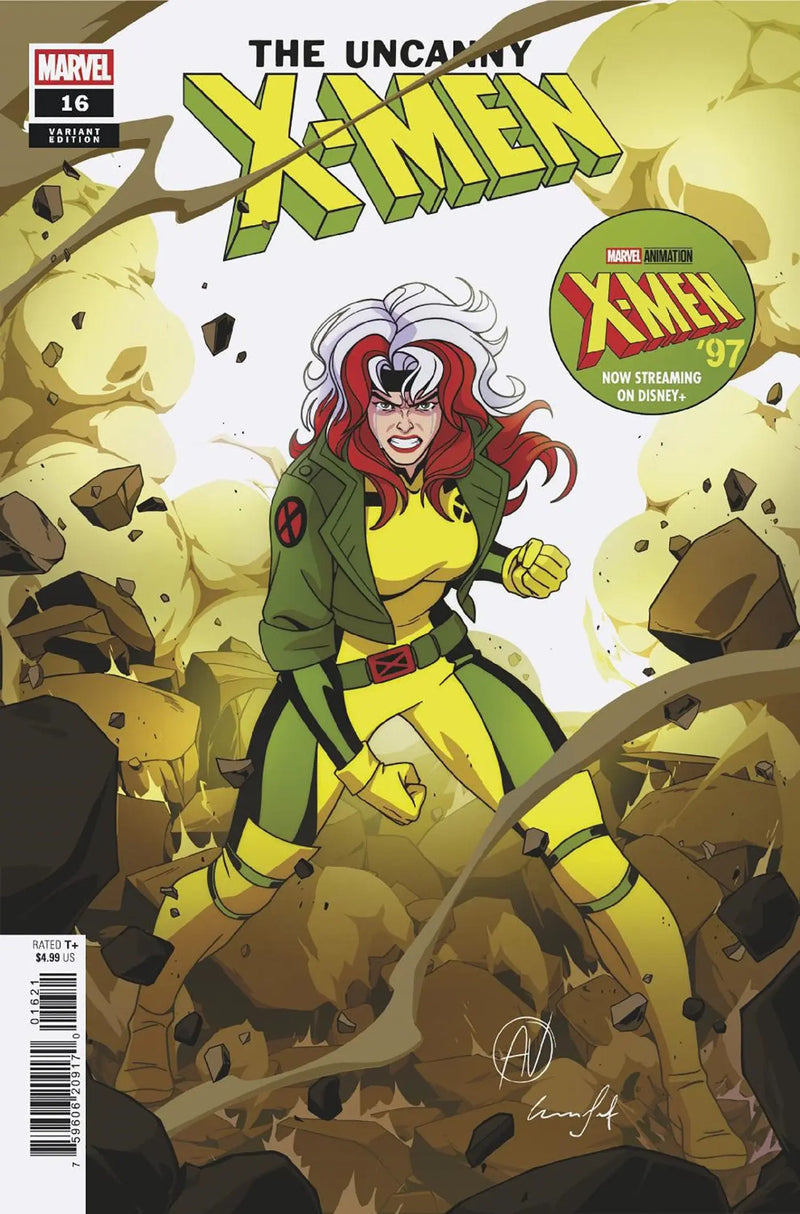 Uncanny X-Men #16 Marvel Animation Variant Marvel Comics