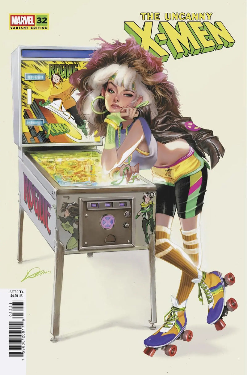 Uncanny X-Men #32 Alexander Lozano '80 S Rogue Variant Marvel Comics