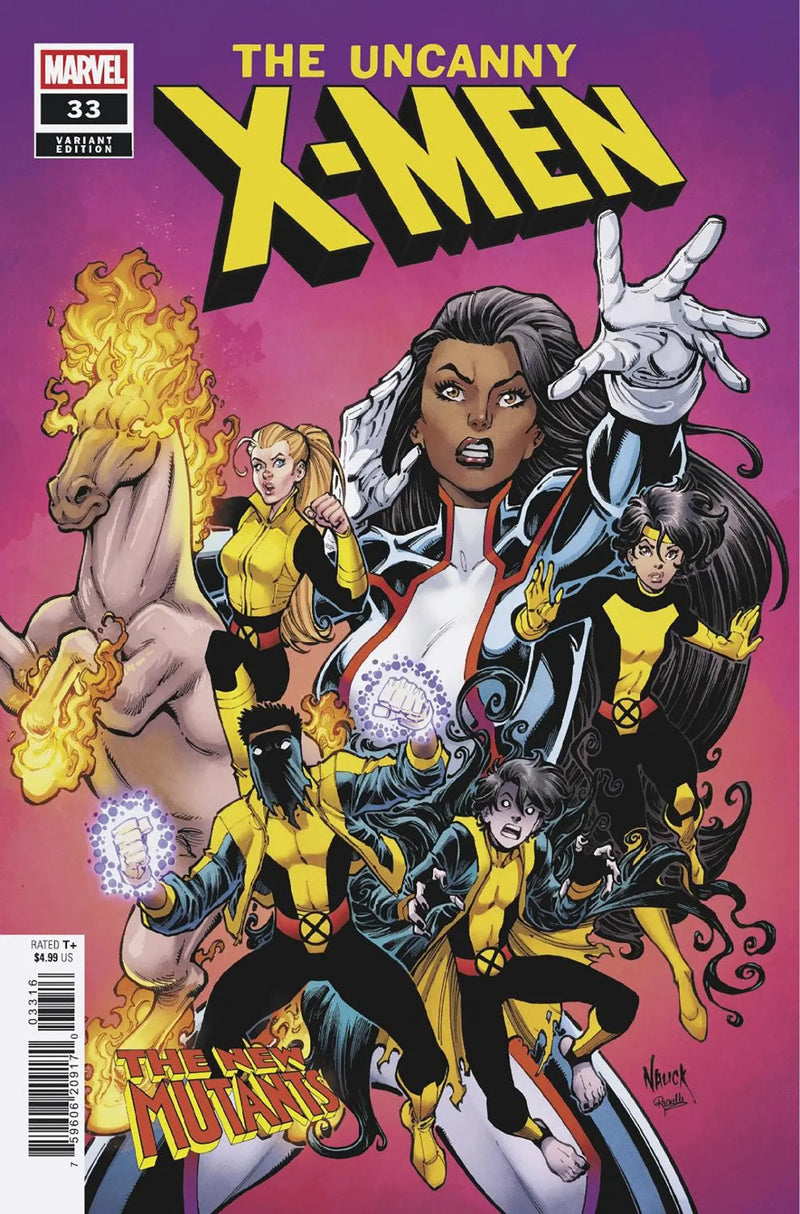 Uncanny X-Men #33 Todd Nauck Variant Marvel Comics