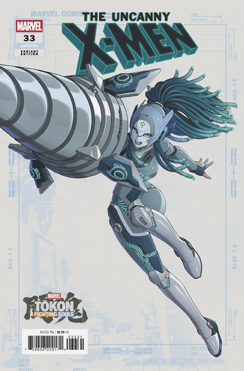 Uncanny X-Men #33 Marvel Tokon: Fighting Souls Variant Marvel Comics