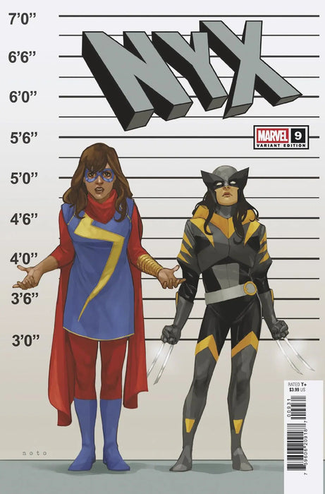 NYX #9 Phil Noto Connecting X-Manhunt Variant [Xmh, Doom] Marvel Comics