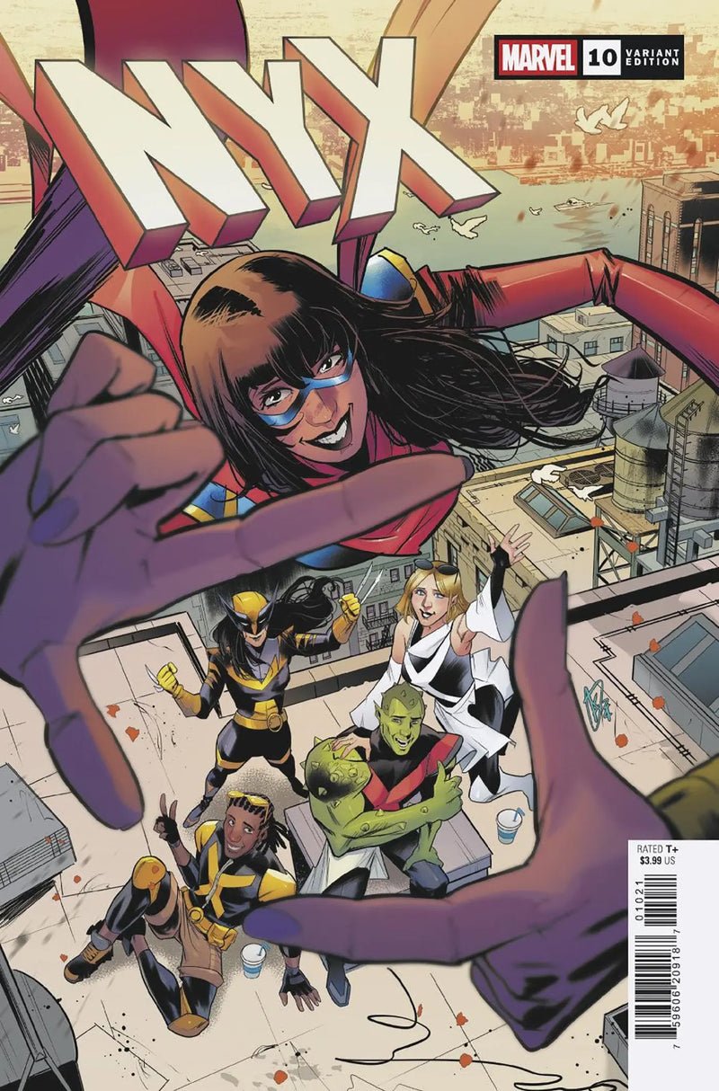 NYX #10 Federica Mancin Variant Marvel Comics