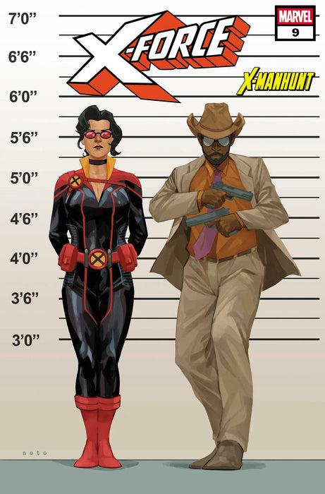 X-Force #9 Phil Noto Connecting X-Manhunt Variant [Xmh] Marvel Comics