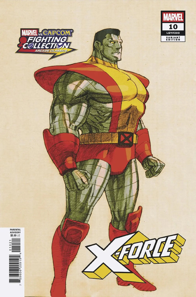 X-Force #10 Bengus Marvel vs. Capcom Variant Marvel Comics