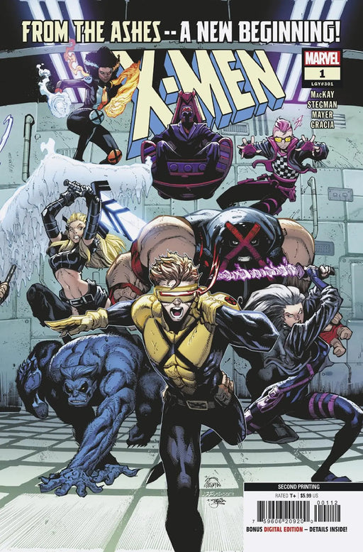 X-Men #1 Ryan Stegman 2nd Print Variant Marvel Comics