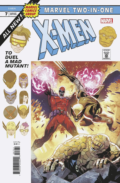 X-Men #7 Roge Antonio Marvel Two-In-One Variant Marvel Comics