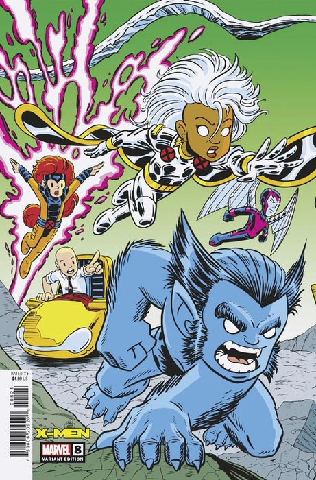 X-Men #8 Chris Giarrusso Crossover Connecting Variant [Rog] Marvel Comics