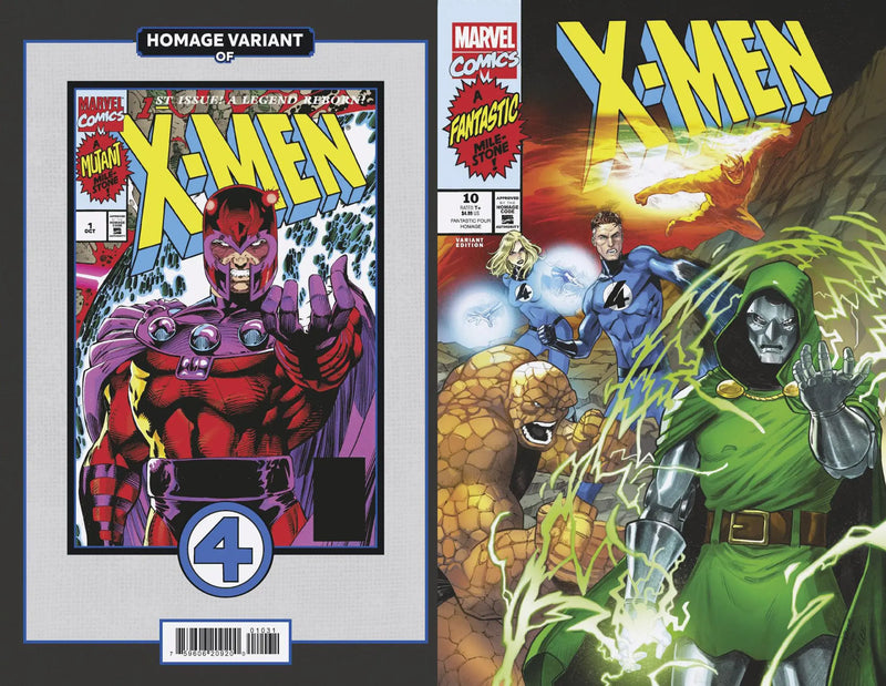 X-Men #10 Michele Bandini Fantastic Four Homage Variant Marvel Comics