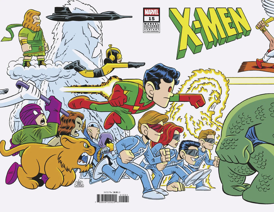 X-Men #15 Chris Giarrusso Marvel Universe Connecting Wrap Variant O Marvel Comics