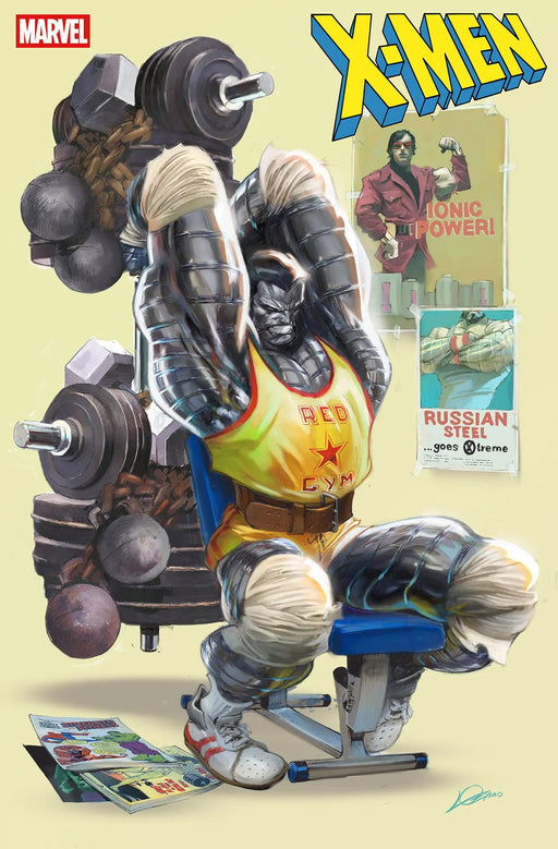 X-Men #34 Alexander Lozano '80 S Colossus Variant Marvel Comics