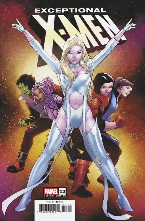 Exceptional X-Men #12 Jan Bazaldua Variant Marvel Comics