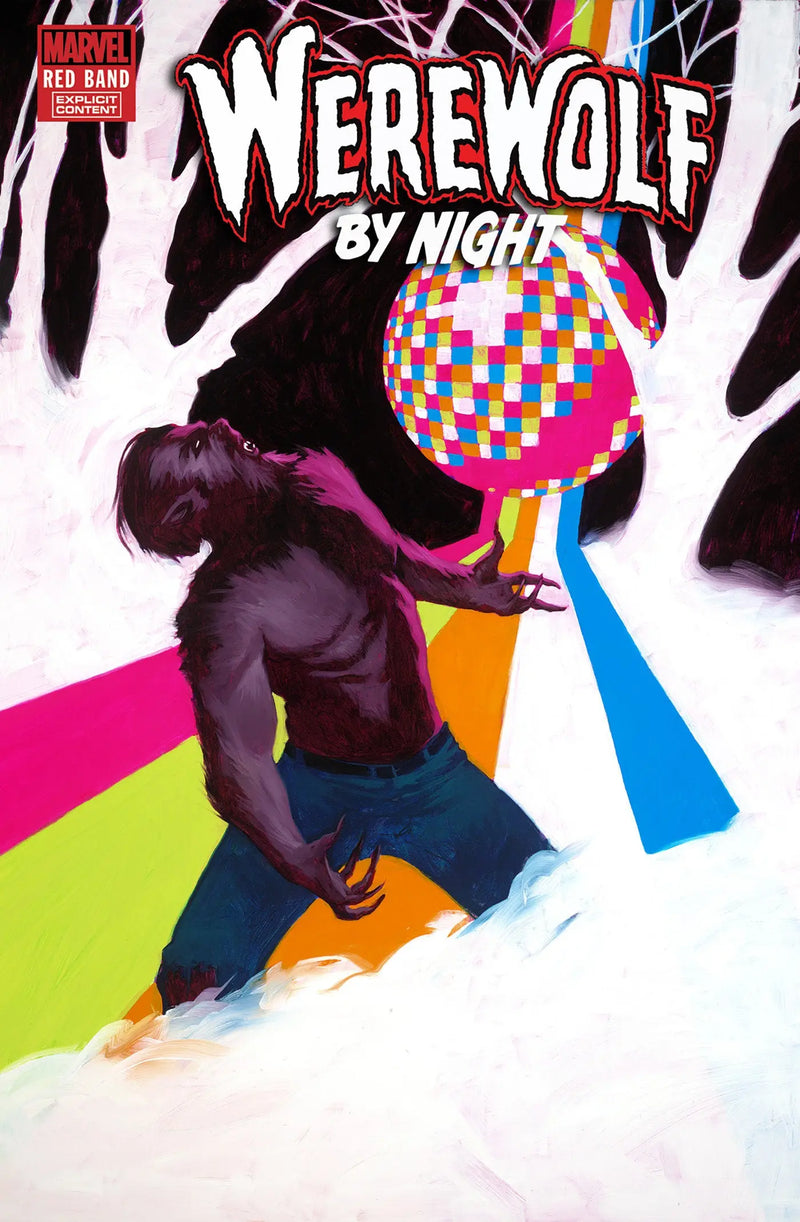Werewolf By Night: Red Band #1 Jeremy Wilson Disco Dazzler Variant [Polybagged] Marvel Comics