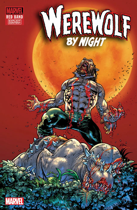 Werewolf By Night: Red Band #4 Andrei Bressan Variant [Polybagged] Marvel Comics