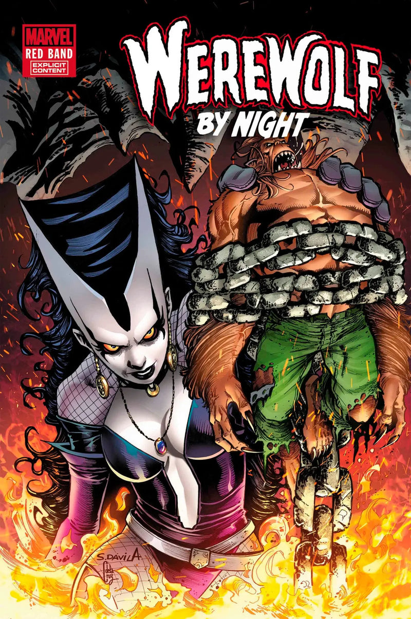 Werewolf By Night Red Band #6 Sergio Davila Variant (Polybag) Marvel Comics