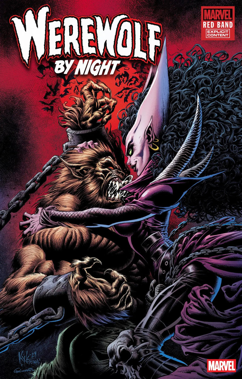 Werewolf By Night: Red Band #7 Kyle Hotz Variant [Polybagged] Marvel Comics