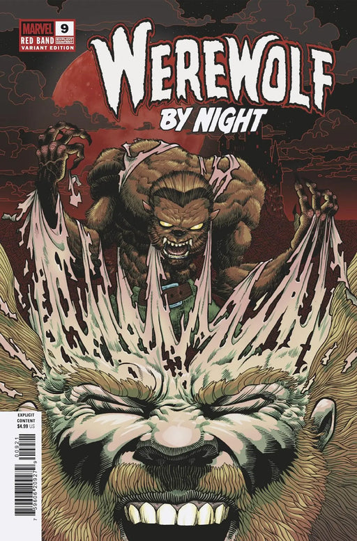 Werewolf By Night: Red Band #9 Gonzo Variant [Polybagged] Marvel Comics