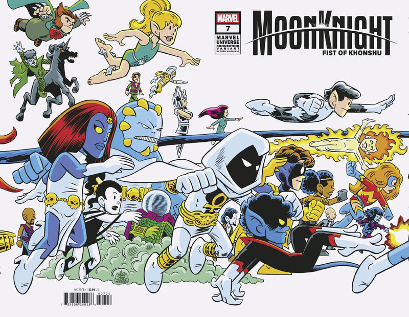 Moon Knight: Fist Of Khonshu #7 Chris Giarrusso Marvel Universe Connecting Wrap Variant I Marvel Comics