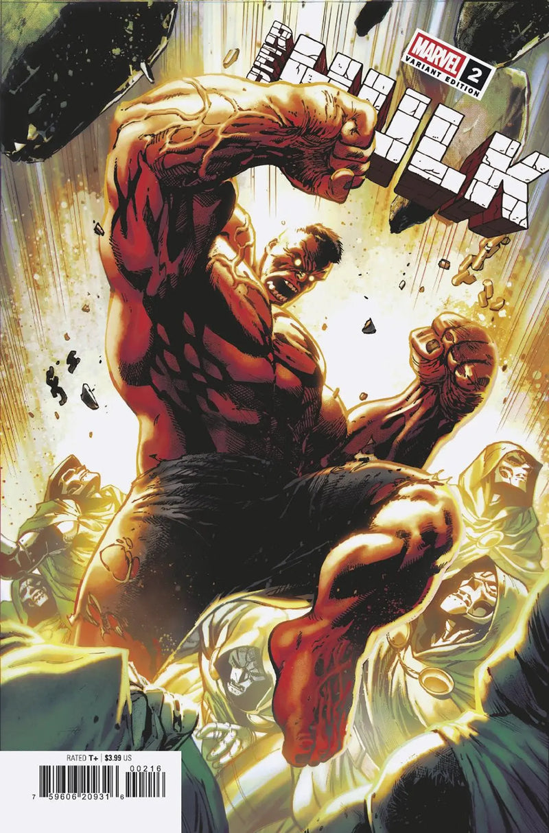 Red Hulk #2 Tony Daniel Variant [Doom] Marvel Comics