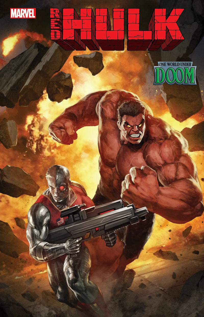 Red Hulk #2 Skan Variant [Doom] Marvel Comics