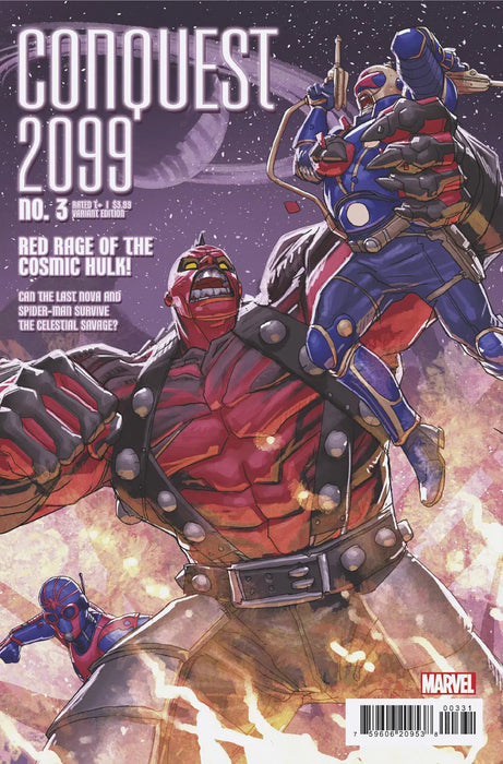 Conquest 2099 #3 Pete Woods Variant Marvel Comics