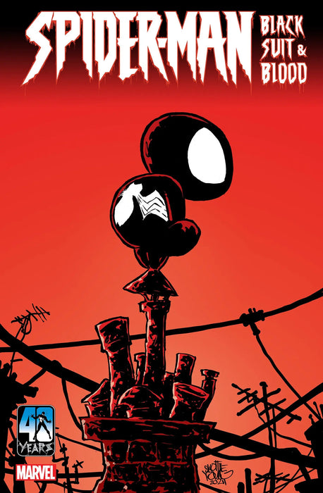 Spider-Man: Black Suit & Blood #1 Skottie Young Variant Marvel Comics