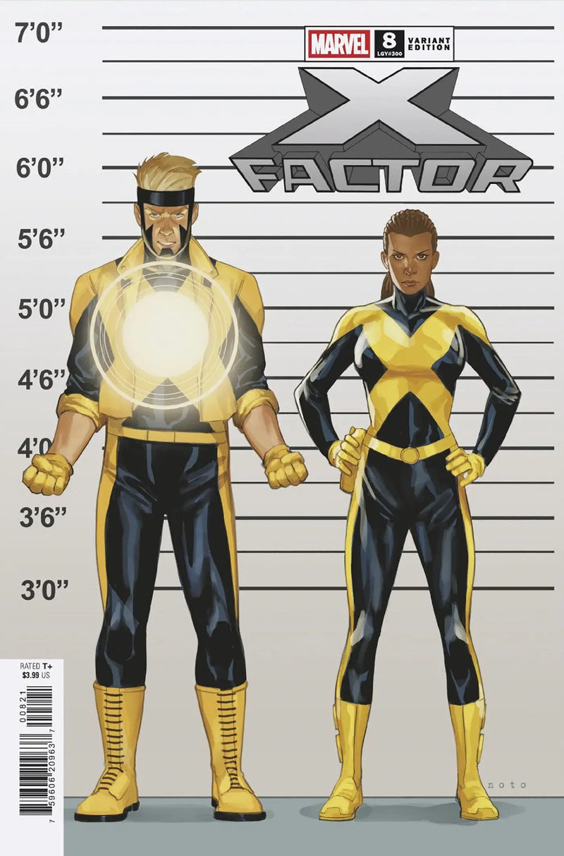 X-Factor #8 Phil Noto Connecting X-Manhunt Variant [Xmh] Marvel Comics