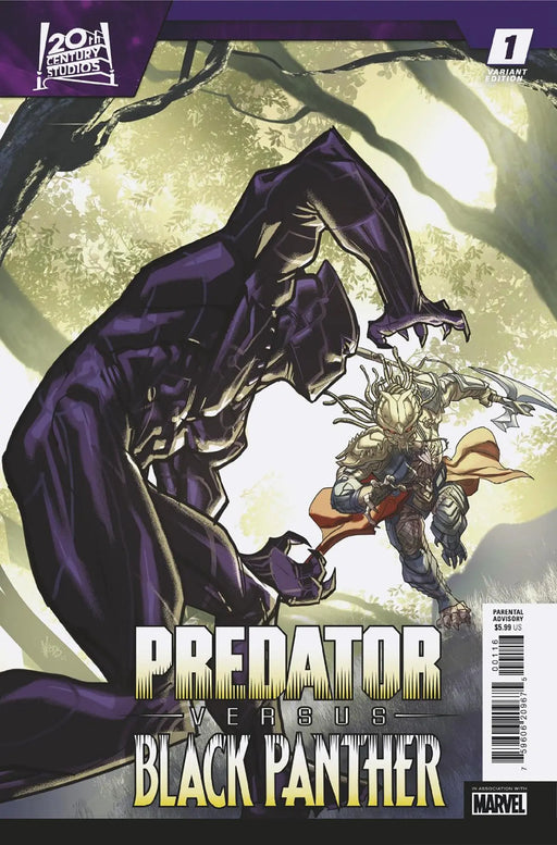 Predator vs. Black Panther #1 Pete Woods Variant Marvel Comics