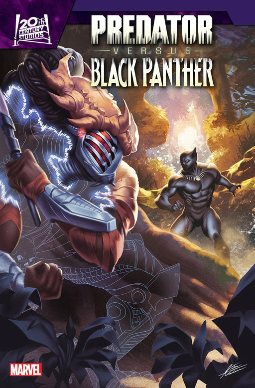 Predator vs. Black Panther #4 Mateus Manhanini Variant Marvel Comics