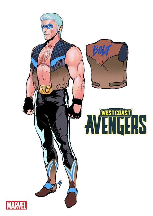 West Coast Avengers #1 Danny Kim Design Variant Marvel Comics