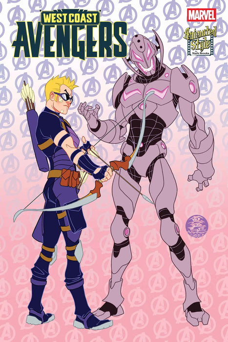 West Coast Avengers #4 Mark Brooks Animated-Style Variant Marvel Comics