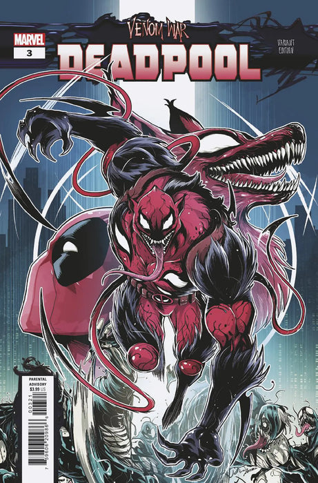 Venom War: Deadpool #3 Luciano Vecchio Variant [Vw] Marvel Comics